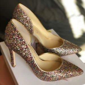 jessica simpson sparkle slippers